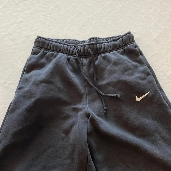 Nike NSW Essential Women’s Fleece Curve Pants‎ sweats Black DD5636-010 XS EUC - Picture 2 of 5